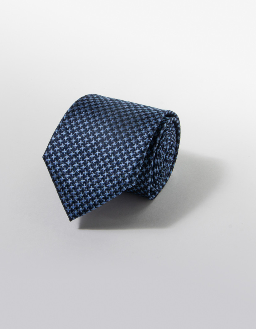 Patrick-Hellmann-Collection-Navy-Blue-Tie-100-Silk-image Patrick Hellmann Collection Navy Blue Tie 100% Silk image